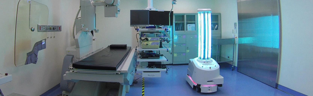 【UHG醫療新聞】《科技》抗疫備戰，超紫C光智駕殺菌機器人提升感染管控品質