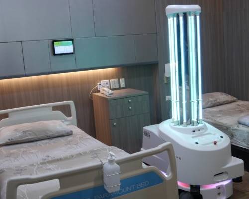 [UHG Medical News] UV disinfection robot “drives itself around”, killing 99.99% of viruses in 14 minutes