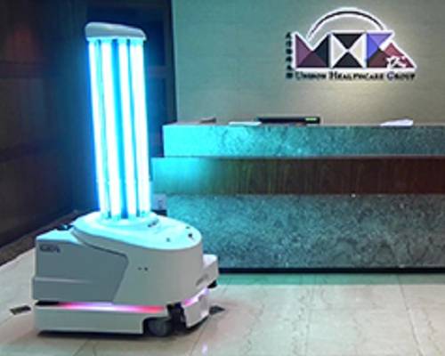 Strengthening disinfection in protecting against SARS-CoV-2 – Employees in offices where UVD Robots are used feel safer